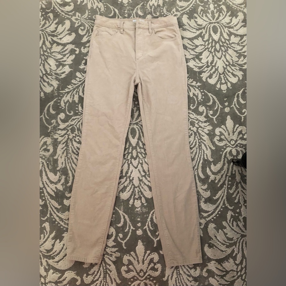 Loft corduroy cream jeans